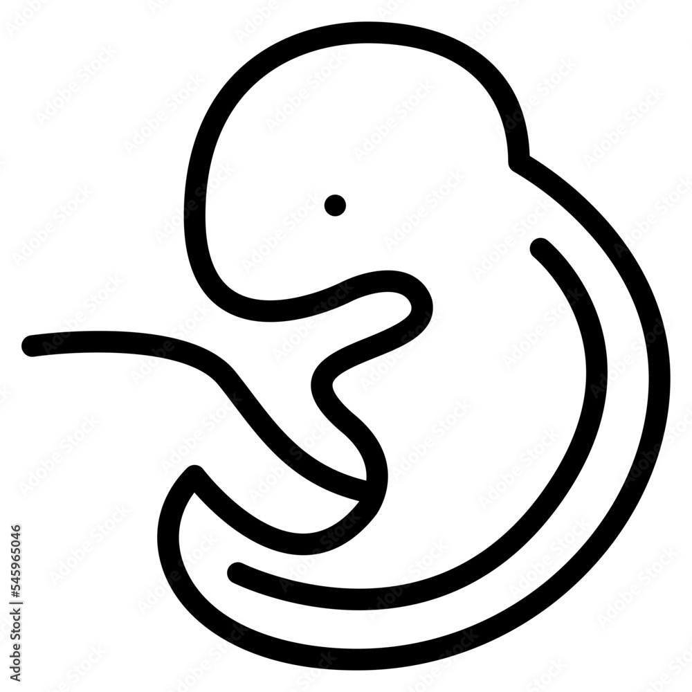 embryo unborn fertilization pregnancy icon embryo unborn fertilization pregnancy icon