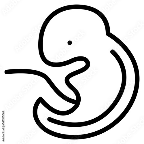 embryo unborn fertilization pregnancy icon