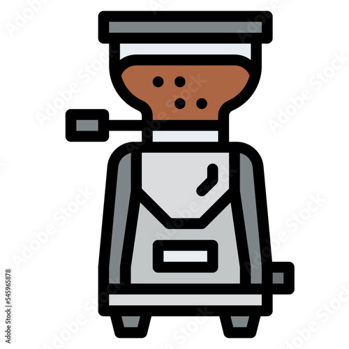 coffee grinder electronic coffee coffee shop icon