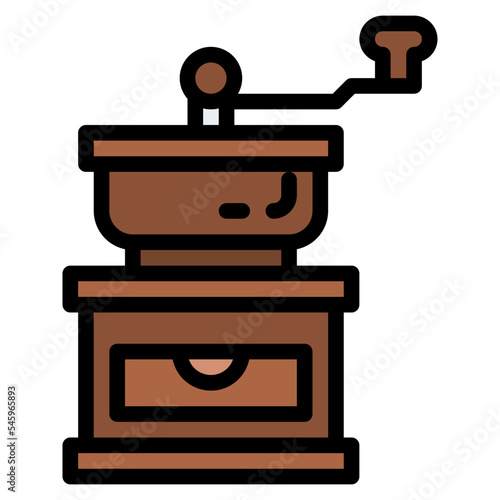 coffee grinder vintage grinder coffee icon