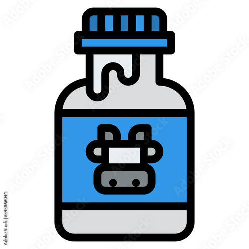 milk food protein drink icon