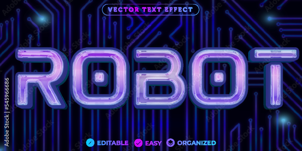 Robot Text Effect,Fully Editable Font Text Effect Robot Text Effect,Fully Editable Font Text Effect