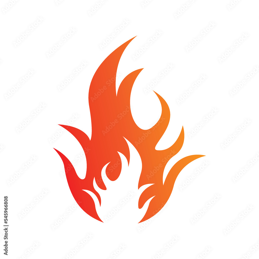 Fire logo design illustration and fire symbol Fire logo design illustration and fire symbol
