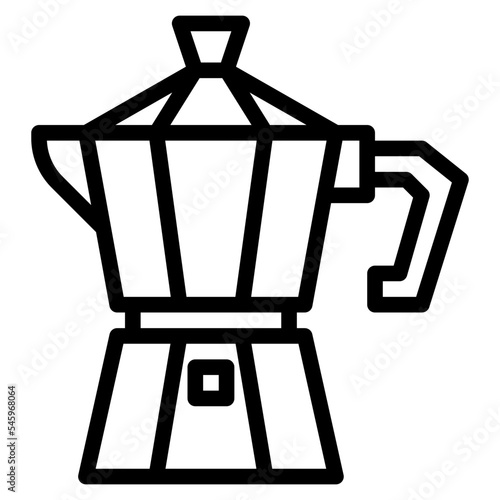 moka pot coffee coffee shop coffee equipment icon
