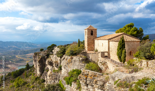 Romanesque church of Santa Maria de Siurana in Catalonia- Spain photo