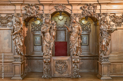 Bruges historic and traditional architectures