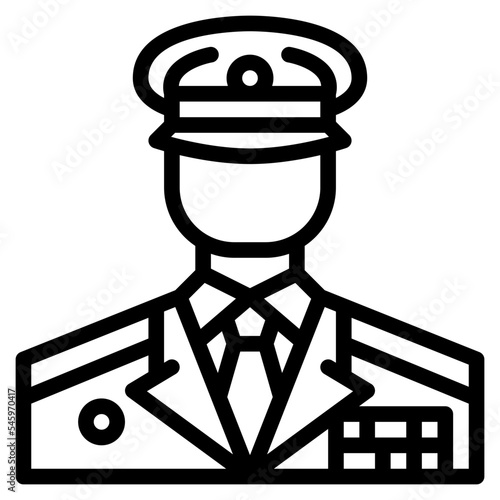 commander man military army icon