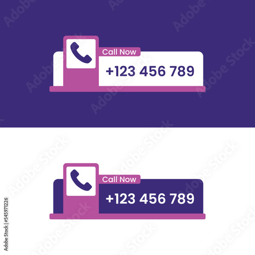 Call us or contact us button 