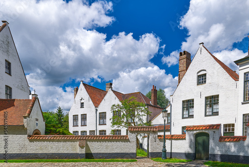 Bruges historic and traditional architectures