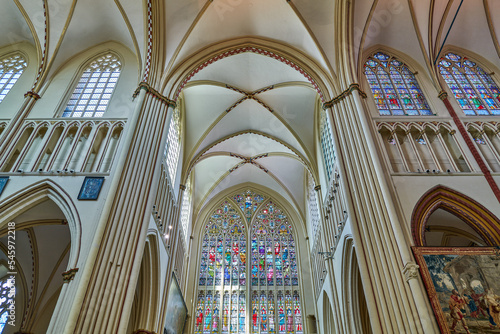 Bruges historic and traditional architectures