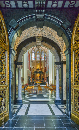 Bruges historic and traditional architectures