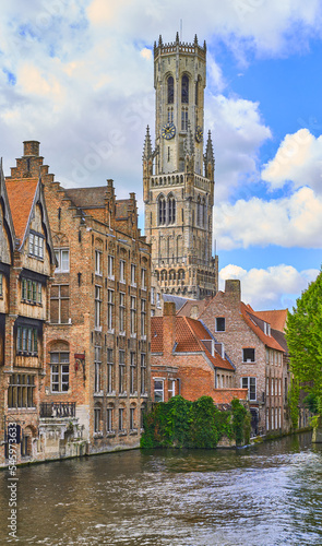 Bruges historic and traditional architectures