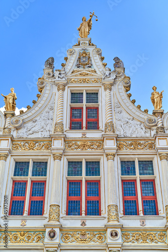Bruges historic and traditional architectures