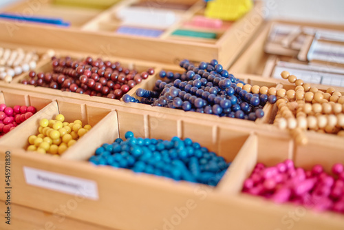 Schule - Montessori-Material