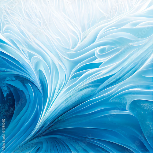 Light blue background
