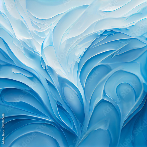 Light blue background