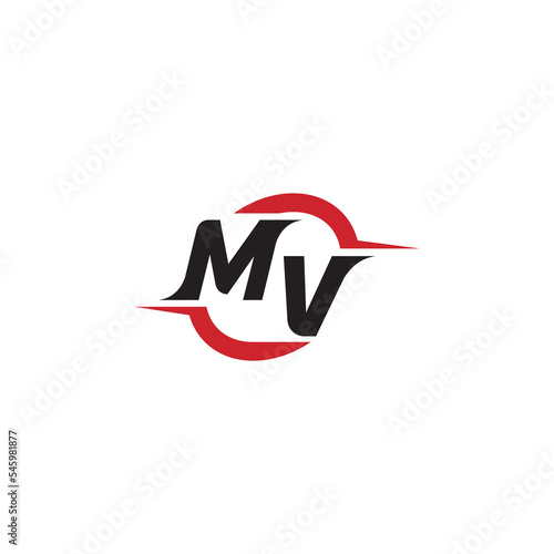 MV initial esport or gaming team inspirational concept ideas