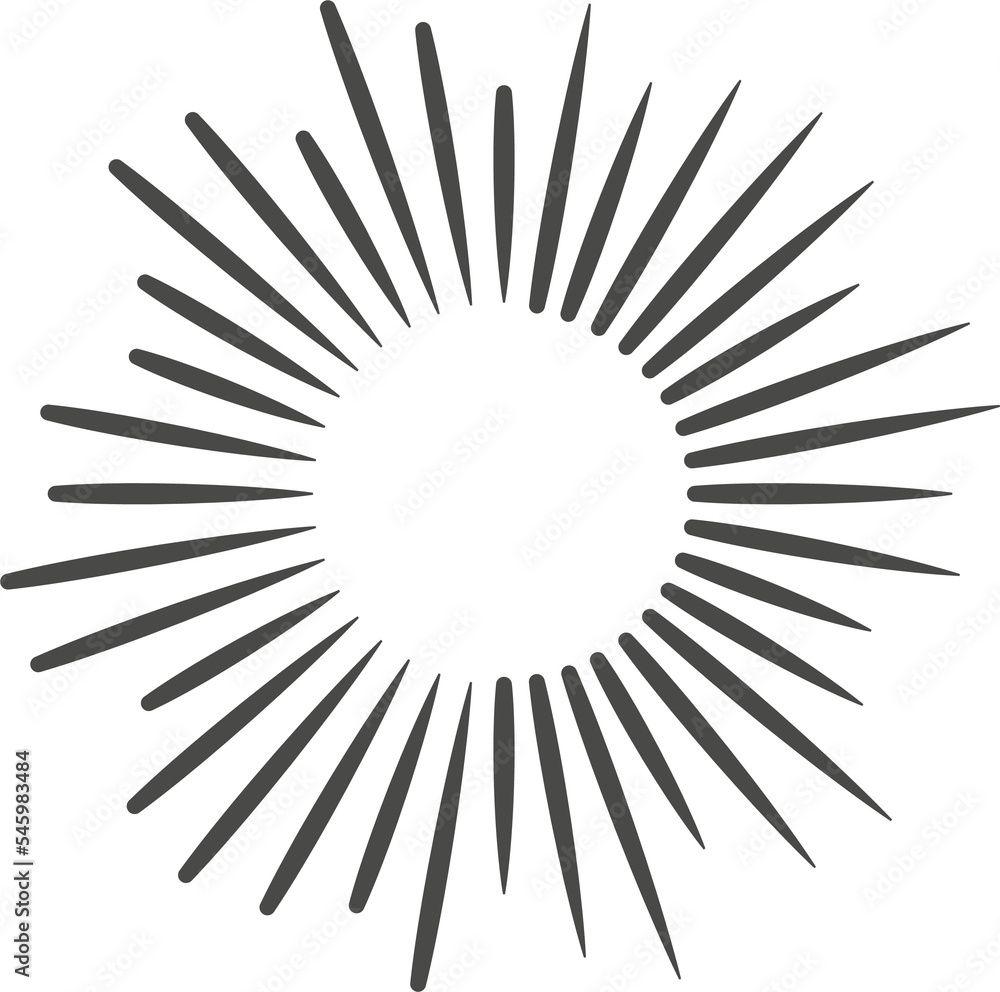 Sunburst radial rays. Star light explosion. Sunburst radial rays. Star light explosion.
