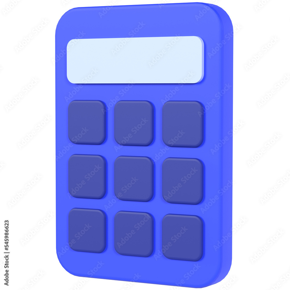 Calculator 3D icon Calculator 3D icon