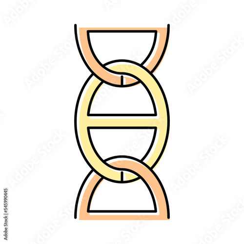 mariner anchor chain color icon vector illustration