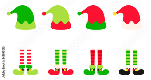 Set of Christmas Elf Family