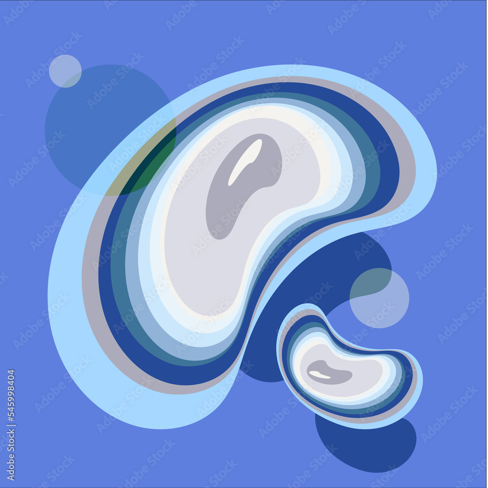 Abstract water ripples Abstract water ripples