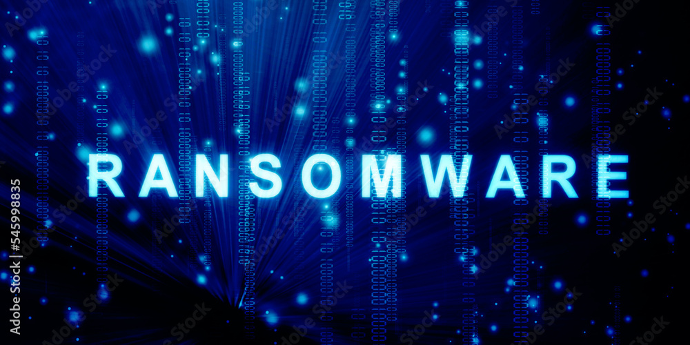 2d illustration ransomware computer virus 2d illustration ransomware computer virus