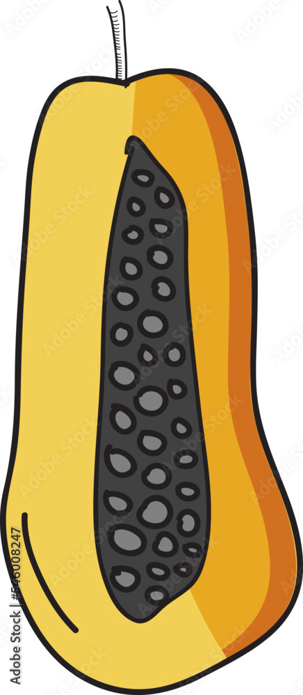 Papaya Vector art