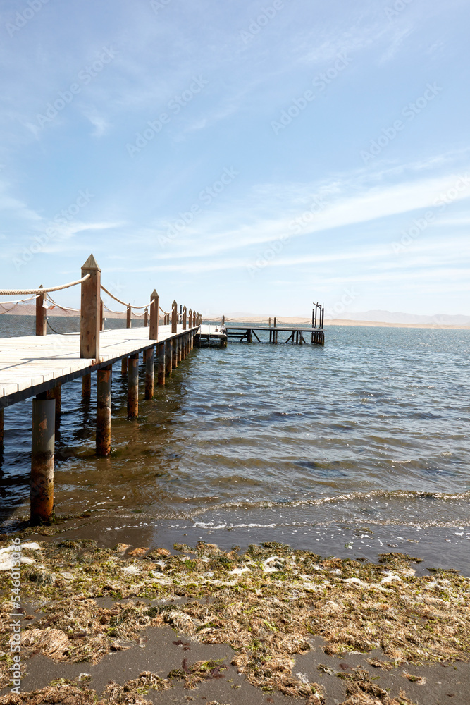 Paracas is a city on the west coast of Peru. It is known for its beaches, such as El Chaco, located in the sheltered bay of Paracas. The city is a jumping-off point to the uninhabited Ballestas Island