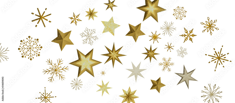 With Realistic Snowflakes Overlay On Light Silver Backdrop. Xmas Holidays With Realistic Snowflakes Overlay On Light Silver Backdrop. Xmas Holidays