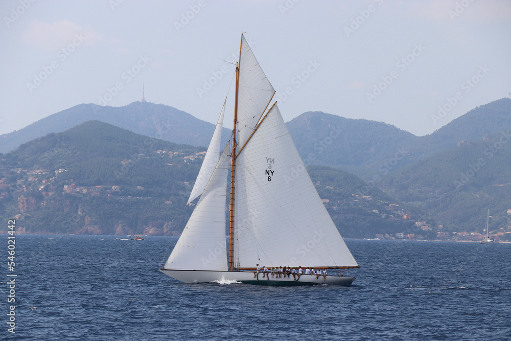 Fototapeta premium Cannes Classic Sailing Event
