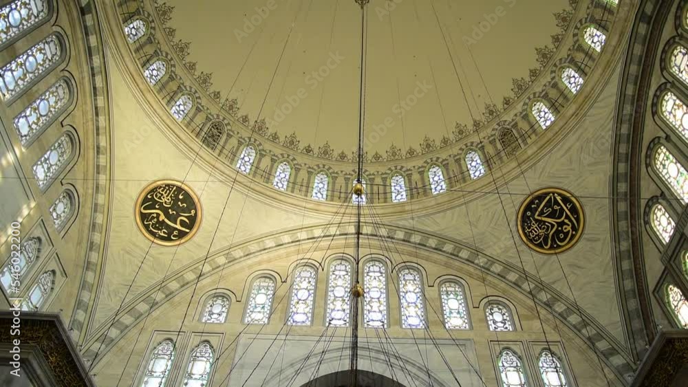 interior view of the mosque Nuruosmaniye Camii. Istanbul. Turkey interior view of the mosque Nuruosmaniye Camii. Istanbul. Turkey
