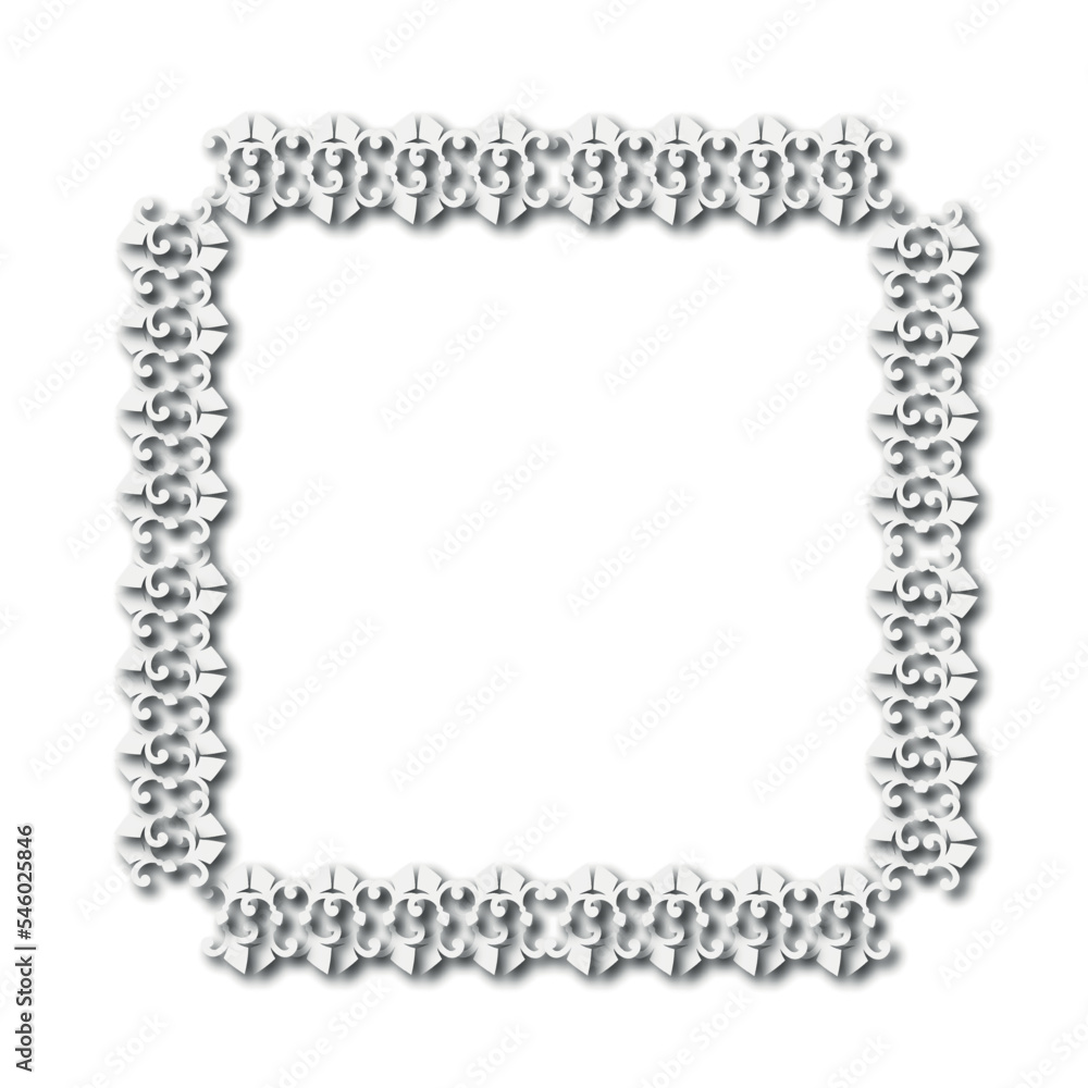 Frame, in the style of an ornament, Vector illustration eps 10, Art. Frame, in the style of an ornament, Vector illustration eps 10, Art.