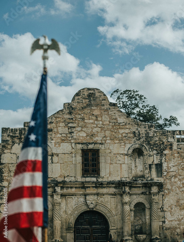 The Alamo in San Antonio Texas. Historic location in Texas