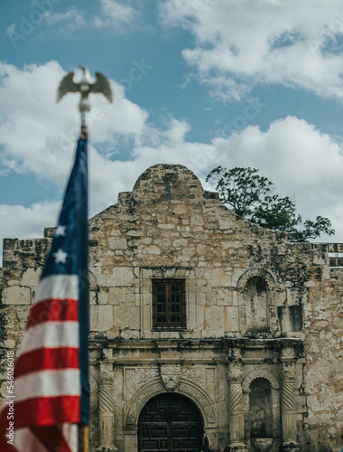 The Alamo in San Antonio Texas. Historic location in Texas photo
