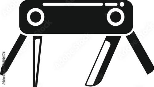 Survival multitool icon simple vector. Army knife. Swiss tool