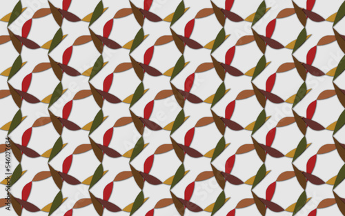 geometric baroque colored decorative textured pattern