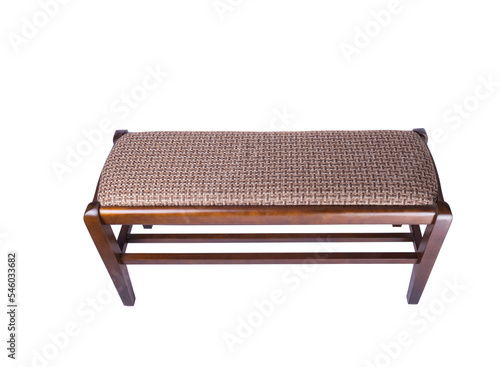 shoe bench isolated