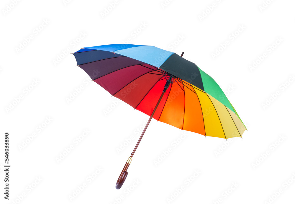 Obraz premium colorful umbrella isolated