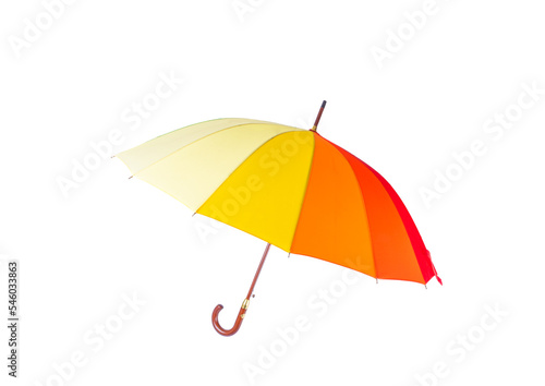 colorful umbrella isolated