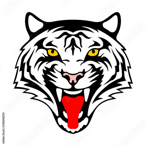 head of a tiger