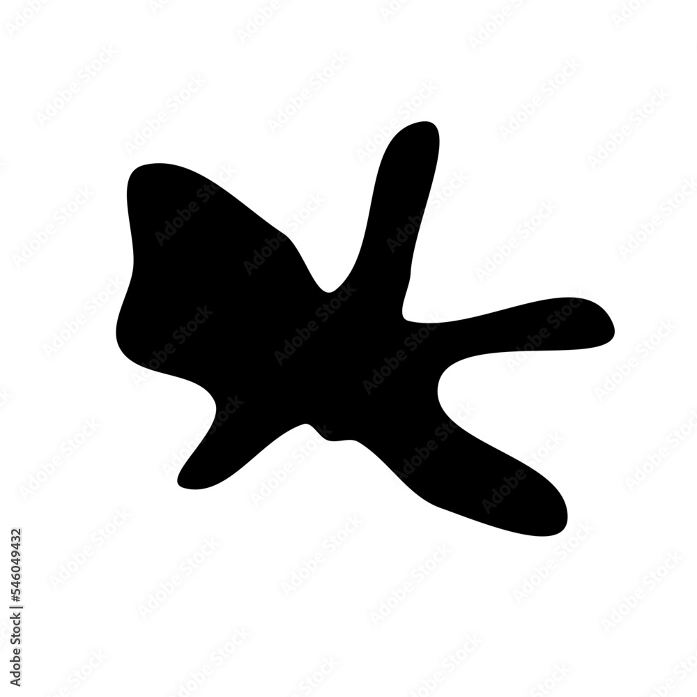 Obraz premium Bubble black icon