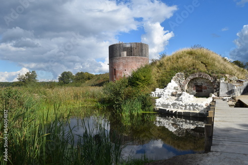 Hald Slot at Viborg; Denmark; Central Jutland region photo
