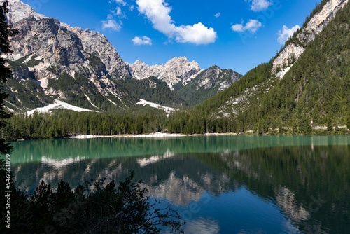 Fototapeta Naklejka Na Ścianę i Meble -  Lake Braies - Dolomites