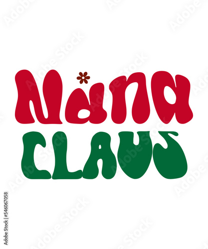 RETRO CHRISTMAS SVG DESIGN