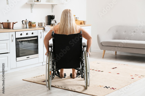 Mature woman with physical ...
