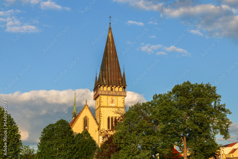 Sights of the old town of Bardejov in Slovakia.