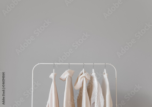 Rack with stylish female sw...