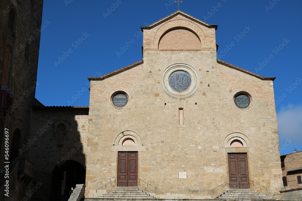 Duomo di San Gimignano in San Gimignano, Tuscany Italy
