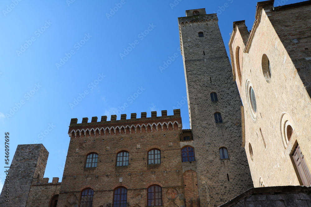 San Gimignano town of towers, Tuscany Italy